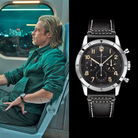 brad pitt bullet train breitling|brad pitt breitling watch.